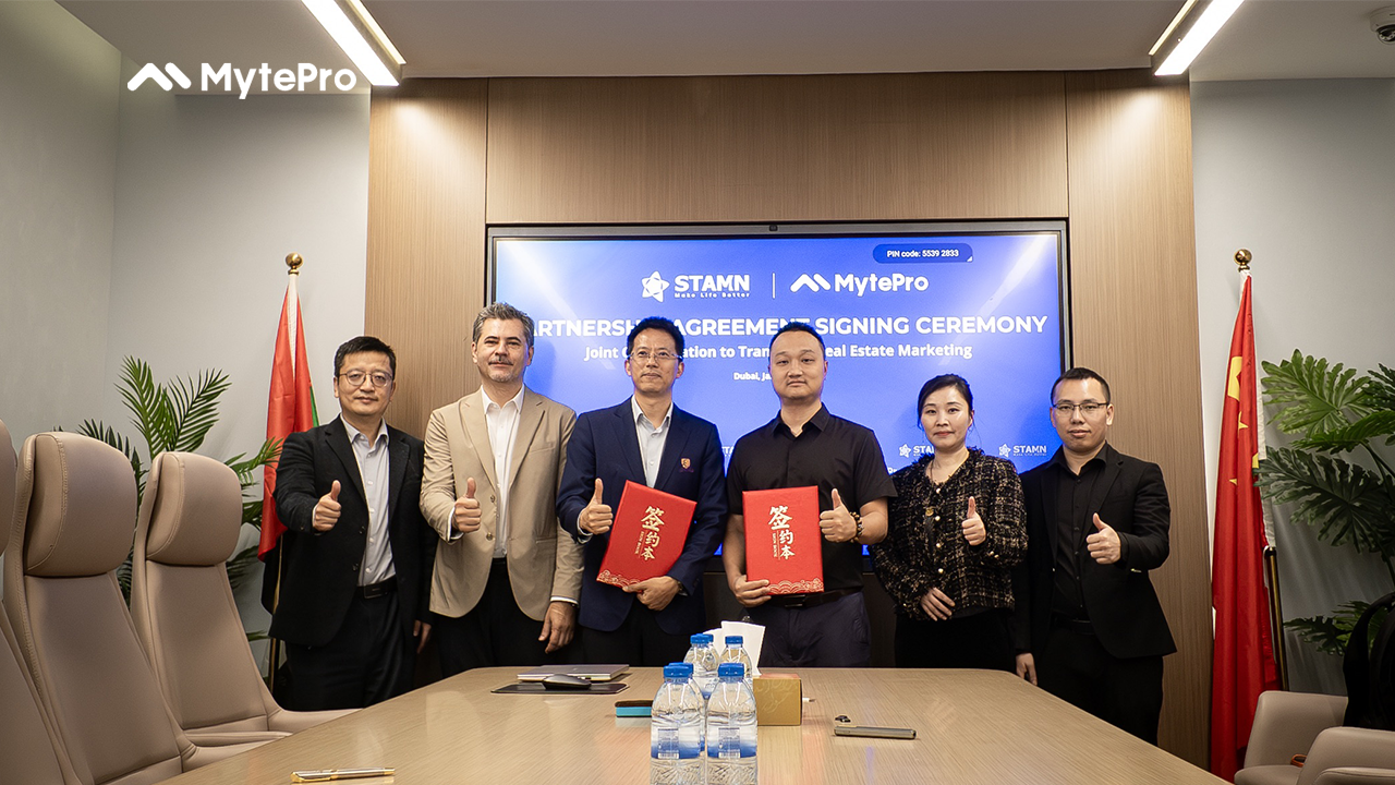 MytePro Signs Strategic Partnership with STAMN to Advance Digital Real Estate Solutions in the Middle East