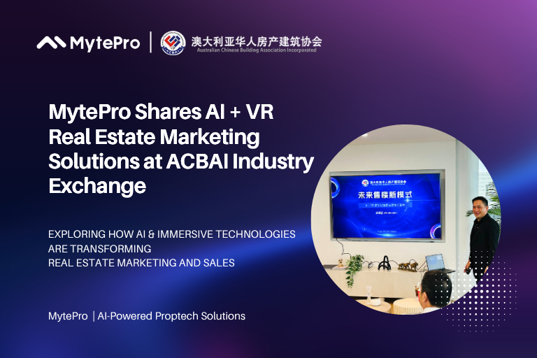 MytePro, ACBAI 산업 교류회에서 AI·VR 부동산 마케팅 솔루션 소개