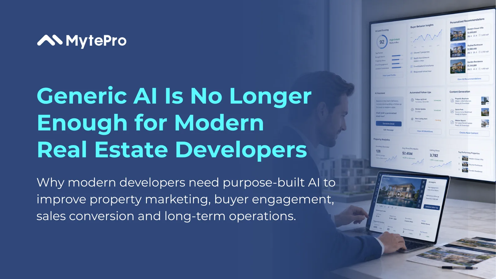 通用型 AI 已不再足以應對現代房地產開發商的需求